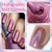 Holographic Nail Varnish - Chrome Nail Polish - Red Shimmer Glitter Polish - Air Dry Rainbow Reflective Laser Nail Varnish - No Need UV Lamp Long Lasting Gifts For Women Girl - Buy Online on GoSupps.com