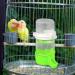 Sharplace Automatic Bird Waterer Water Bottle Birds Drinker Bird Watering Bottle Birds Water Fountain Bird Water Feeder for Parakeet Cockatiel Budgie Green - Buy Online on GoSupps.com
