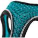 HUNTER HILO COMFORT Harness for Small Dogs - Turquoise XXS-XS | Mesh Material & Reflective Elements for Safety - Buy Online on GoSupps.com