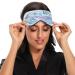 Light Blocking Sleep Mask - Watercolor Manta Ray Eye Mask with Adjustable Strap for Travel & Naps - Soft Lightweight Blindfold for Men & Women - Buy Online on GoSupps.com