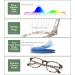 Handcrafted Computer Blue Light Blocking Glasses | Lightweight Anti-Glare UV Filter Reading Glasses - International Shipping - Buy Online on GoSupps.com