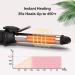 Buy Prizm Professional 25MM Rotating Curling Iron - Nano Titanium Automatic Hair Curler with 11 Temps Dual Voltage | Best Anti-Frizz Wand for Perfect Curls - Buy Online on GoSupps.com