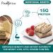 ProtiWise High Protein Wafers | Vanilla | 15g Protein Per Serving Low Carb Low Sugar High Fiber Snack | Gluten-Free Keto-Friendly Diet for Hunger Control & Weight Loss | 5/Box - Buy Online on GoSupps.com
