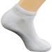 Yomandamor Men's Cotton Diabetic Low Cut Socks - Seamless Toe, 5 Pairs White (Size 10-13) - Buy Online on GoSupps.com