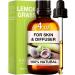 Kukka Lemongrass Essential Oils for Diffuser - 100% Natural Therapeutic Grade Lemongrass Oil for Hair - Cleansing & Nourishing Lemon Grass Essentials Oil for Skin (118ml) Lemongrass 118 ml (Pack of 1)