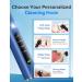 Rechargeable Tooth Polisher Kit - Teeth Whitening & Tartar Removal Tools for Home Use | Includes 3 Polish Pastes & 5 Brush Heads - Buy Online on GoSupps.com