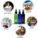 KKONHII 3Pcs Transparent Square Plastic Cosmetics Spray Bottles - 3oz Fine Mist Face Spray, DIY Homemade, Easy Carry - 100ml - Buy Online on GoSupps.com