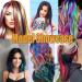 Microlink Hair Extensions Kit - 21 Synthetic I-Tip Keratin Fusion Hairpieces | 90-100 Strands Multi-Colored with Tools - Buy Online on GoSupps.com
