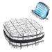 Women's bonds Storage pockets Stillpad holder black and white sudoku game portable period kit pocket feminine product bag for women girls color3