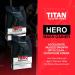 Titan Nutrition Hero Mass Gainer - 30G Whey Protein Powder | Muscle Growth | Mississippi Mud Cake Flavor | High Protein Vitamins & Complex Carbs - Buy Online on GoSupps.com