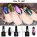 Cat Eye Gel Nail Polish Kit | 9D Holographic Chameleon Galaxy Gel | NAILGIL A-9D Cat Eye - Buy Online on GoSupps.com