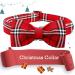 Shop Lionheart Glory Christmas Checkered Dog Collar - Comfortable Loop Collar for Big Dogs - X-Large - Perfect Holiday Gift for Boys & Girls - Buy Online on GoSupps.com