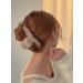 Plush Hair Claw Clips Set - Large Hair Clips for Thick Hair, Women & Girls - Colorful Fashion Faux Fur Hair Accessories in Blue, White, Purple - Buy Online on GoSupps.com