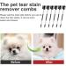 6 Pcs Dog Tear Comb Tear Stain Remover Comb Double-Head Dog Eye Brush Dog Eye Cleaning Comb Dog Eye Comb Brush Pets Grooming Comb Double-Sided for Dogs Cats (Black) Black 6 Pcs - Buy Online on GoSupps.com