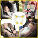 Baby Travel Pillow - Neck Support for Car Seat & Stroller | Comfort for Newborns & Toddlers | White Head Support Pillow - Buy Online on GoSupps.com