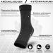 OpoPark Orthopedic Compression Socks for Men & Women - 4 Pairs L-XL Ankle Support for Arthritis & Plantar Fasciitis - Buy Online on GoSupps.com