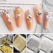 Mini Nail Art Caviar Beads 3D Micro Caviar Beads Gold Silver Beads Metal Pearls Glitter Nail Art Decor DIY Crafts DIY Accessories - Buy Online on GoSupps.com