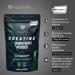 Foodelis Creatine Monohydrate Creapure 300g Powder - 100% Creatine Creapure - Flavorless Non-GMO Pure and No Additives - With Pod Included - High Solubility - Buy Online on GoSupps.com