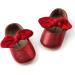 RVROVIC Baby Girl Moccasins 0-6 Months Red | Infant Princess Sparkly Soft Sole Prewalker Toddler Shoes - Buy Online on GoSupps.com