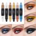  Sentechx Double-ended eyeshadow stick contour concealer long-lasting waterproof eyeshadow pen cream eyeliner pencil for eye makeup - Buy Online on GoSupps.com