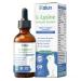 IRALUN Lysine for Cat - L-Lysine for Cats and Kittens Immune Support Respiratory and Eye Health - Allergy Relief Sneezing Runny Nose - Roast Chicken Flavor Drops