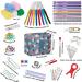 Pnytty Crochet Kit for Beginners - 107 Pcs Complete Knitting & Crochet Tools Set for Adults - Buy Online on GoSupps.com