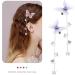4 Pairs (8 Pieces) Butterfly Hair Clips Fairy Hair Clip Tassel Hair Accessories Elegant Headwear Hair Accessories for Girls Women - Buy Online on GoSupps.com