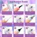 Pearl Shell Glitter Gel Polish - Color Changing Reflective Sparkle Clear Pastel Nail Gel - 7.5ml - UV/LED Cured - Nail Art Manicure - Buy Online on GoSupps.com