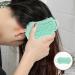Buy Healvian Double-Sided Silicone Shampoo Brush - Scalp Massager & Scrubber for All Hair Types | Green - Buy Online on GoSupps.com