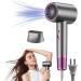 Numoya JetSpeed Hair Dryer Numoya Hair Dryer Blow Dryer with Diffuser for Curly Hair Avyra Hair Dryer Numoya Jet Speed High-Speed Hair Dryer Travel Size Eliminates Frizz (Grey*1)