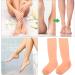 FOMIYES 1 Pair Moisturizing Socks Long Silicone Socks Overnight SPA Sock Soft Gel Socks Foot Covers Knee High Cracked Heel Dry Feet Treatment Socks - Buy Online on GoSupps.com