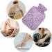 Shop Naanle 2L Hot Water Bottle with Antique Lavender Flower Cover - Pain Relief for Menstrual Cramps & Heat Therapy - Ideal for Cold & Hot Use - Buy Online on GoSupps.com