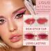 Liquid Tint Stain - 6 Colors Korean Lip Gloss | Moisturizing Multi-Use Lip & Cheek Tint | Long-Lasting Non-Stick Cup Vivid Peach Color - Buy Online on GoSupps.com