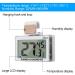 Weewooday Reptile Hygrometer Thermometer - 2 Piece Digital Temperature Humidity Meter Gauge with LCD Display for Reptile Tanks and Terrariums - Buy Online on GoSupps.com