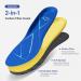 Buy Carbon Fiber Insoles for Pain Relief & Recovery | 2-in-1 Comfort Insoles for Men & Women | Hallux Rigidus Support - Size 13.5-14 Women 11.5-12 Men - Buy Online on GoSupps.com