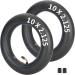 2-Pack 10 x 2 Tire Hose Replacement for Strollers & Children's Bikes | Fits 10 x 1.90 10 x 1.95 10 x 2.125 10 x 2.25 Tires - Buy Online on GoSupps.com
