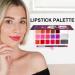 Make Up Lipsticks palette de rouge l vres pour les femmes - Palette de brillance l vres 18 couleurs de maquillage - Cosm tiques de costumes d'Halloween longue dur e pour la rassemblement perfo - Buy Online on GoSupps.com