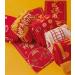 Chinese New Year Red Socks - Embroidered Women's Cotton Good Luck Socks (5 Pairs) in Gift Box - Size 36-44 - Buy Online on GoSupps.com