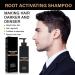 Spartan Root Activator & Hair Thickening Shampoo - Reverse Grey Hair, Reduce Thinning, Promote Hair Regrowth - Men & Women - Darkening Treatment - Buy Online on GoSupps.com