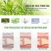 Tea Tree Foot Peel Mask - Exfoliating Treatment for Callused and Cracked Heels - 2 Pack - Buy Online on GoSupps.com