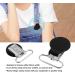 Ftvogue H sst r Clip Set - 10 Durable 25mm Round Pacifier Strap Holders with Rectangle Inserts in Gray | Ideal for DIY Projects - Buy Online on GoSupps.com