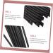 MUSISALY 12pcs Eyeliner Brush Fine Women Eyeliner Brush Winged Makeup Brush Liner Brush for Eyes 14.5x0.7x0.5cm Black - Buy Online on GoSupps.com