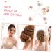 FRCOLOR 1 Set Golden Leaf Hair Comb Hair Ornaments Handmade Bridal Headdress Flower Insert Comb Hair Accessories Set Hair Accessories for Hair Accessories for Women Flower Hair Combs - Buy Online on GoSupps.com