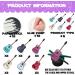 18pcs Glitter Popular Singer Guitar Dessert Cupcake Topper Cheer to Worldwide Concert Theme Decor Pick for Fan Men Women Happy Birthday Party Decorations Supplies - Buy Online on GoSupps.com