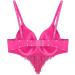 LiiYii Women's Hot Pink Belly Dance Push-Up Bra Latin Sequins Tassel Top - One Size - Buy Online on GoSupps.com