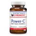 Physician's Strength Power-C - 90 Capsules - Raw Food Vitamin C + Flavonoids from Camu Camu Acerola Cherry Rhus coriaria & Rose Hip - Kosher - 30 Servings