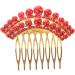 Bstepompre STUNNING BRIDAL WEDDING Crystal Pearl RHINESTONES HAIR COMB CLIP - Buy Online on GoSupps.com