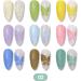 Solid Gel - 9 Color Manicure Gel | 3D Nail Extensions for Women and Girls Wedding French Tips Birthday - Buy Online on GoSupps.com