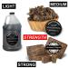 Aroma Depot Raw African Liquid Black Soap - 100% Natural for Acne, Eczema, Psoriasis - Handmade from Ghana - Gallon Size - Buy Online on GoSupps.com