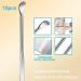 10-Piece Stainless Steel Ear Pick Set for Earwax Removal and Ear Cleaning - Buy Online on GoSupps.com